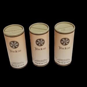 3 x Avon ~Timeless ~ Shimmering‎ Body Powder ~ 1.4 oz. Discontinued HTF